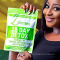 slimming 28 Days detox tea Private Label Weight loss Fat burner green tea natural herbs flat tummy slim tea